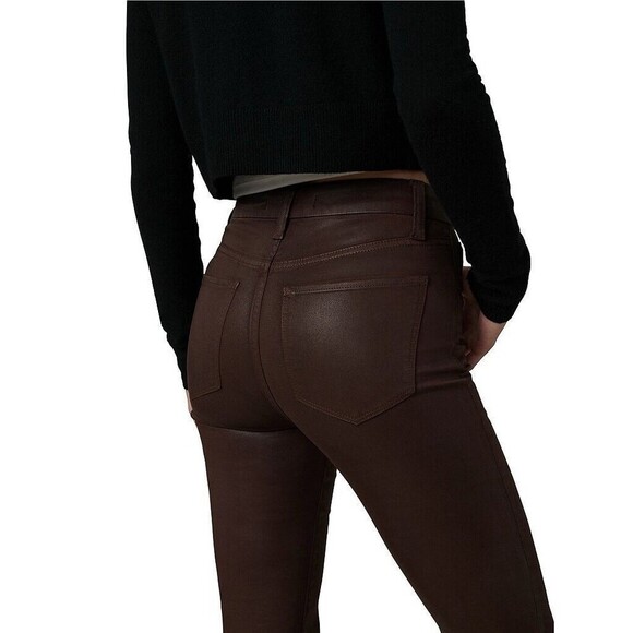 Joe’s Jeans Women’s 26 Hi Honey Coated Chocolate Rich Espresso Boot Cut Hi Rise - Picture 5 of 13